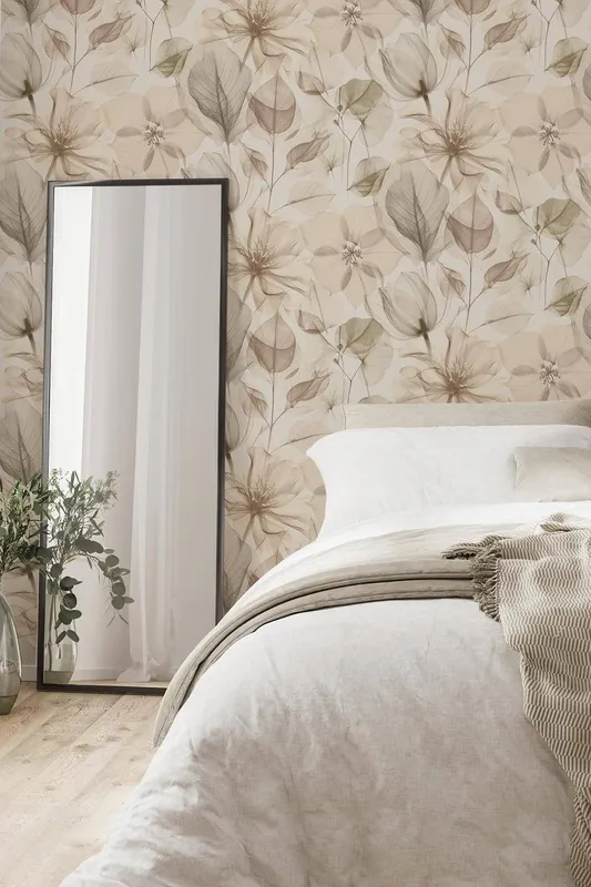 Superfresco Easy Unisex Arlington Wallpaper in Cream Size: 10000mm_x_520mm Cream 10000mm_x_520mm female
