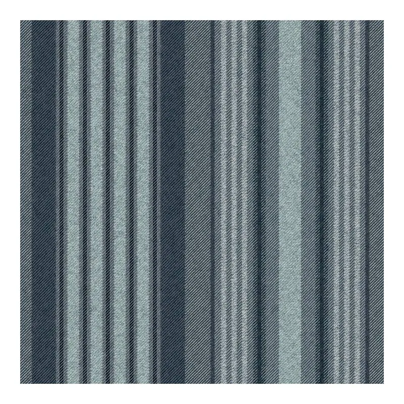 Superfresco Easy Loom Stripe Archival Blue Wallpaper Size: 10000mm x 520mm Blue 10000mm x 520mm