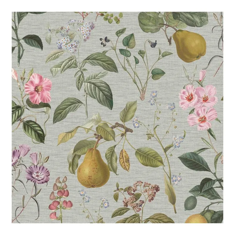 Superfresco Easy Ophelia Sage Wallpaper in Green Size: 10000mm x 520mm Green 10000mm x 520mm