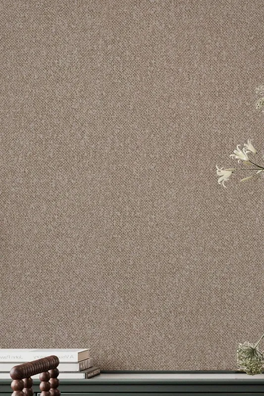 Superfresco Easy Hearthbound Texture Oatmeal Wallpaper in Cream - Cream