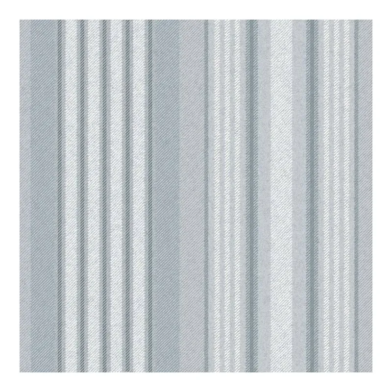 Superfresco Easy Unisex Loom Stripe Breeze Wallpaper in Blue Size: 10000mm_x_520mm Blue female