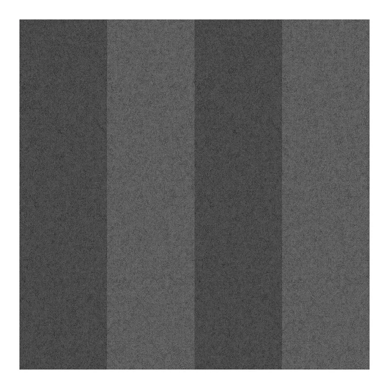 Superfresco Easy Regent Stripe Charcoal Wallpaper in Black Size: 10000mm x 520mm - Black - Size: 10000mm x 520mm
