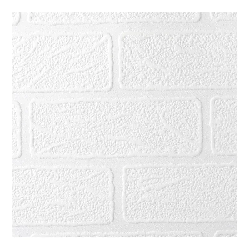 Superfresco Brick Effect White Durable Wallpaper Paintable Size: 10000mm x 520mm White 10000mm x 520mm