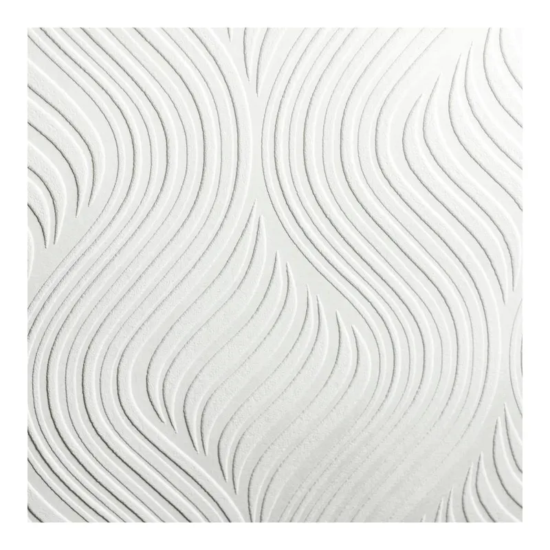 Superfresco Curved Texture White Durable Wallpaper Paintable Size: 10000mm x 520mm White 10000mm x 520mm