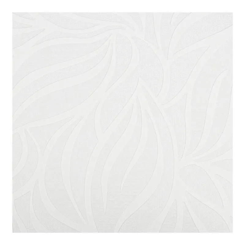 Superfresco Eden Texture White Durable Wallpaper Paintable Size: 10000mm x 520mm - White