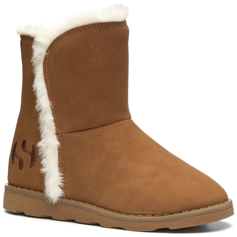 Superga Childrens Unisex Childrens/kids 4033 Suede Ankle Boots (Brown Bronze) - Size Uk 9.5 Kids