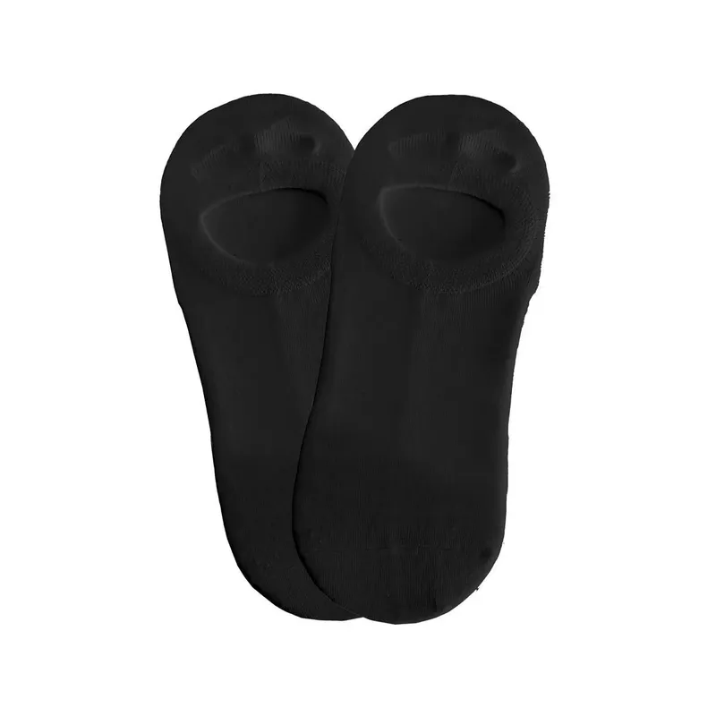 Superga Men's Invisible Socks Pack of 2 in Black Size: 9-12 Black