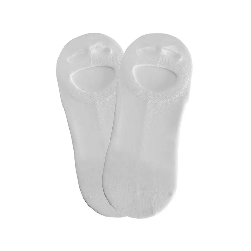 Superga Men's Invisible Socks Pack of 2 in White Size: 5.5-8 White