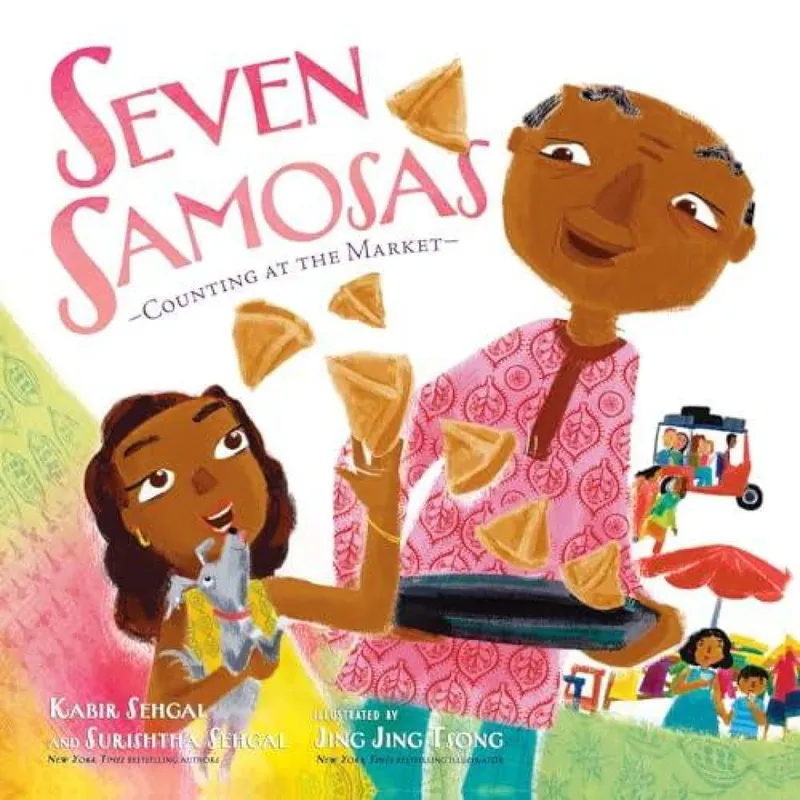 Surishtha Sehgal Seven Samosas Hardback Book Multicolor