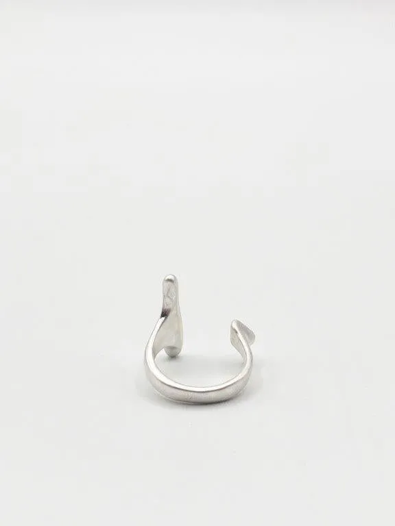 Svnx Men's Geometric Shape Ring in Silver Silver