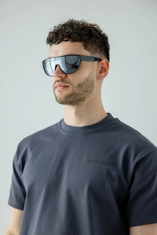 Svnx Unisex Smoke Shield Sunglasses In Black - Black
