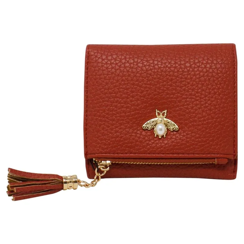 Svnx Women's Bee Embellishment Purse in Burnt Orange Burnt Orange female