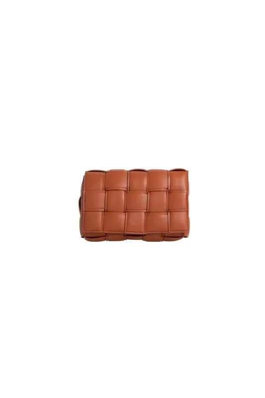Svnx Women's Woven Crossbody Bag in Brown - Brown