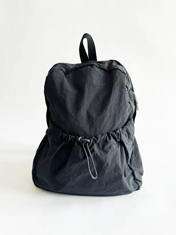 Svnx Womens Casual Backpack In Black Nylon - One Size