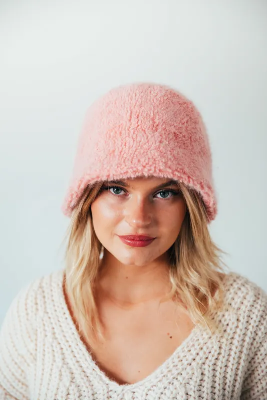 Svnx Womens Soft Bucket Hat In Pink - One Size