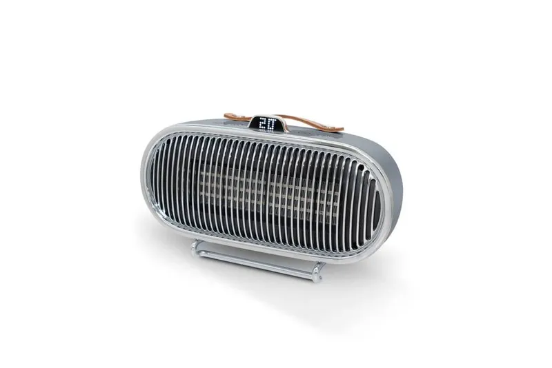 Swan 1.5KW Retro Ceramic Heater in Grey - Grey - Size: One Size