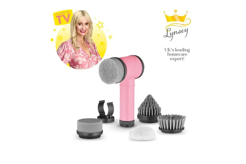 Swan Unisex 5 in 1 Electric Cleaning Brush in Grey Size: A Grey female