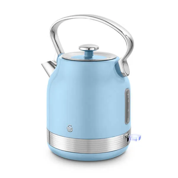 Swan Retro Revive Blue Traditional Kettle