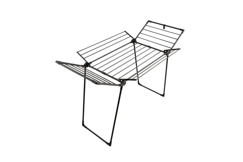 Swan Stealth Multi-Wing Airer in Black Size: A - Black - Size: A