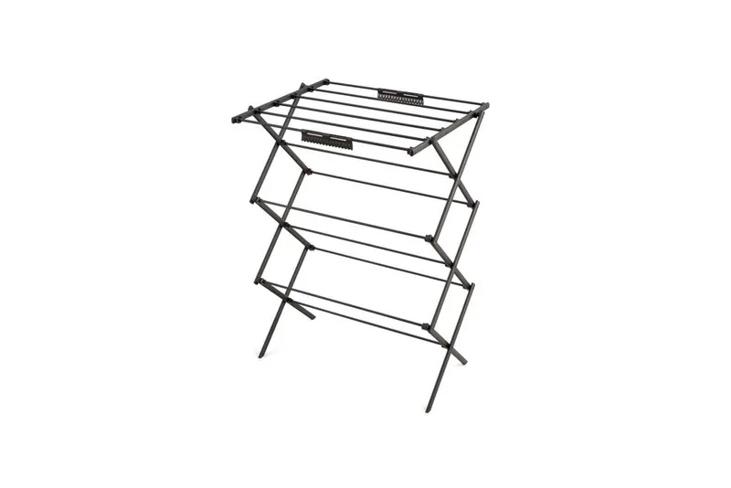 Swan Stealth Ultra-Compact Airer in Black Size: A Black A