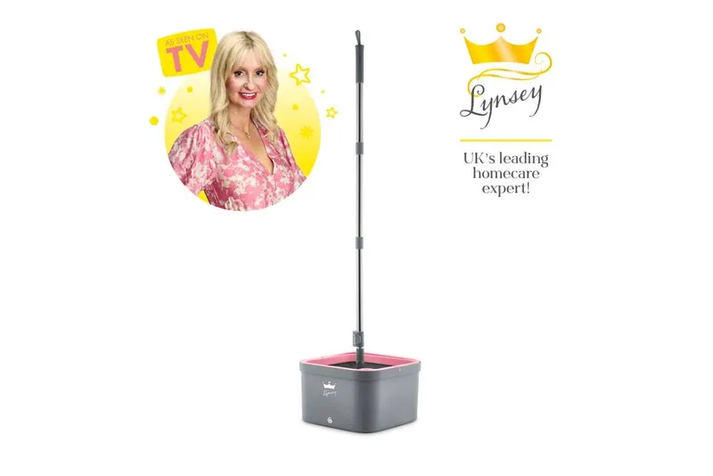 Swan Turbo Spin Mop in Grey Size: A - Grey
