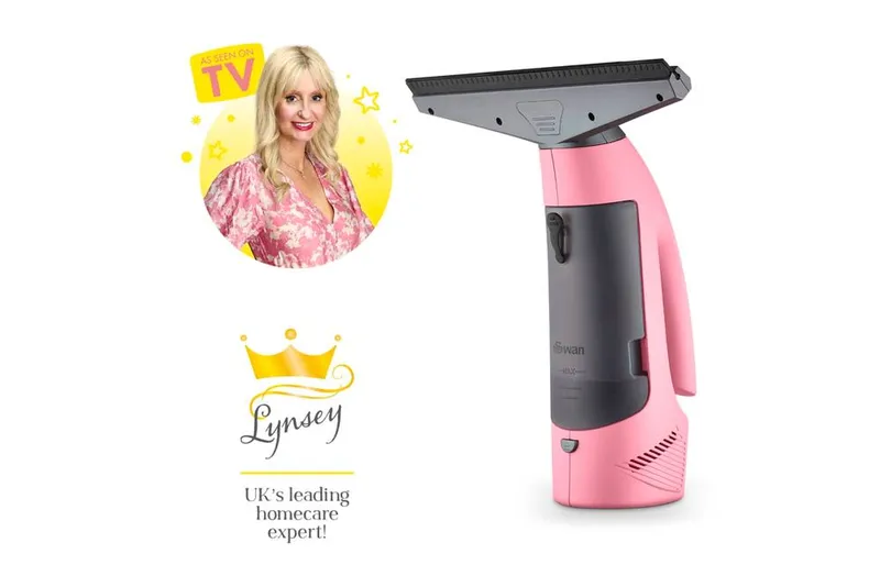 Swan Cordless Window Vacuum in Pink Size: A - Pink