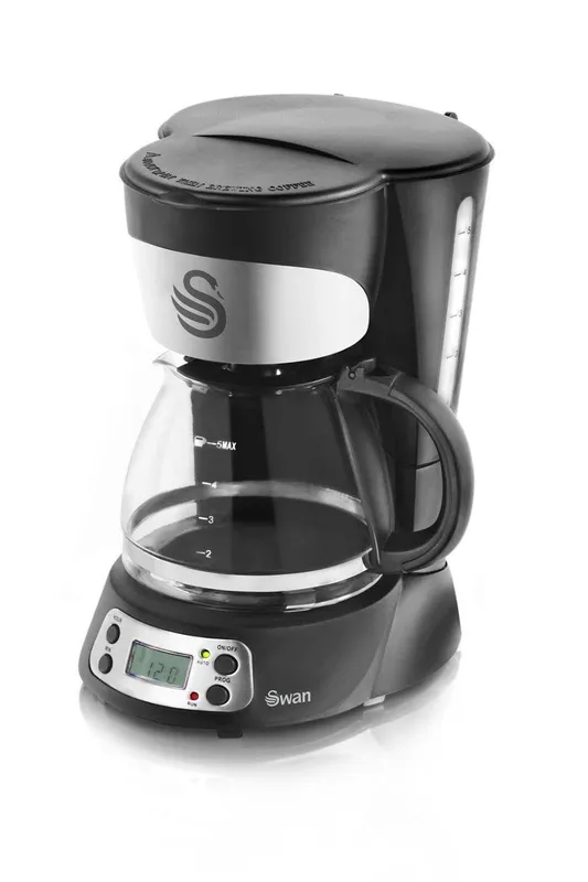 Swan Programmable Coffee Maker in Black Black