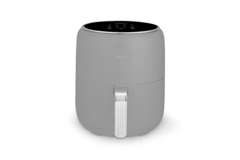 Swan Retro SD10513GRY Air Fryer - Grey, Silver/Grey