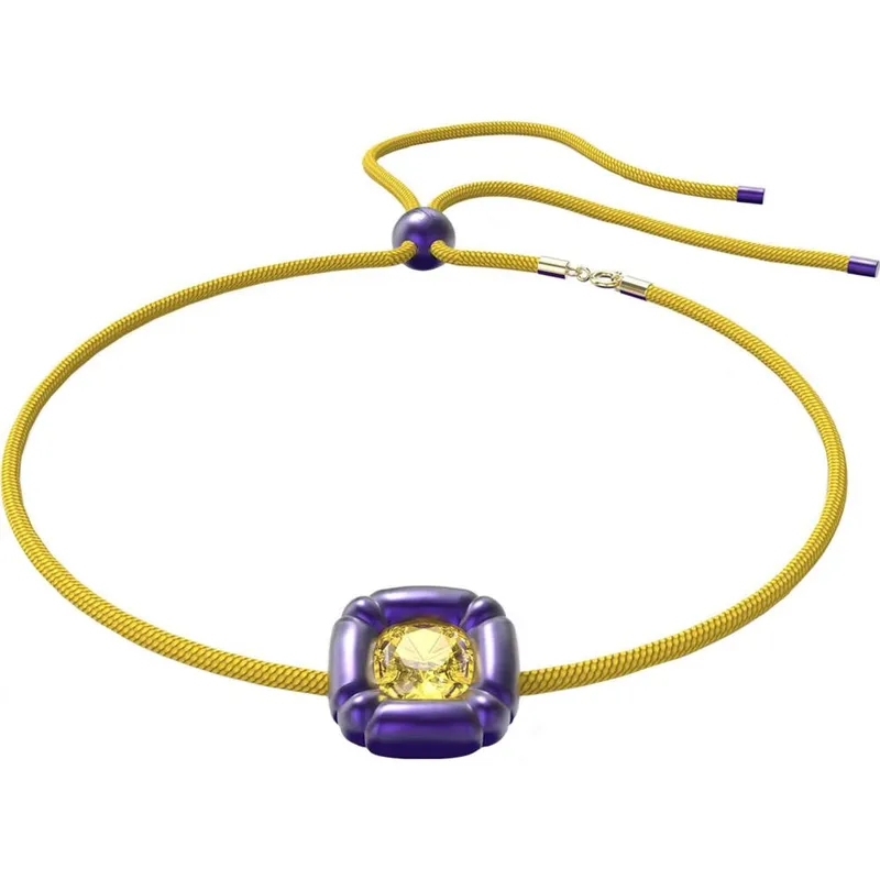 Swarovski Women's 5613645 Dulcis Necklace in Yellow - Yellow