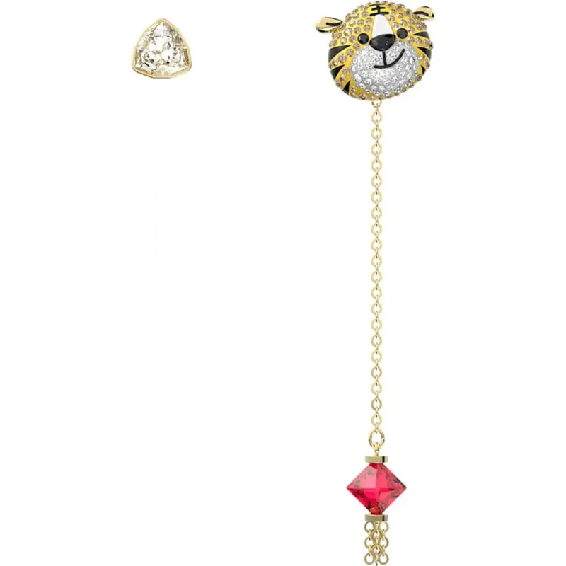 Swarovski Women's 5620293 Zodiac Pair Of Earrings in Gold - Gold