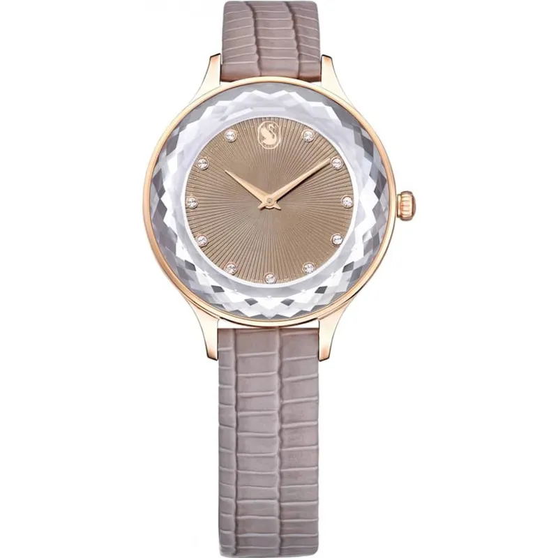 Swarovski Women's 5649999 Octea 40mm Quartz Watch in Beige - Beige