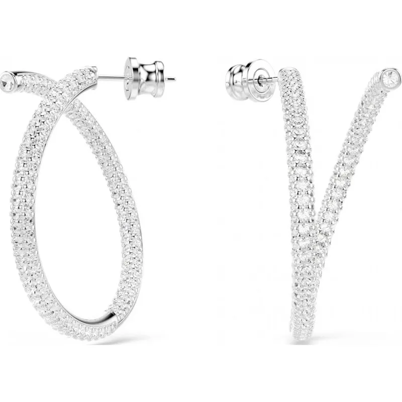 Swarovski Women's 5695939 Dextera Pair Of Earrings in Silver Silver One Size
