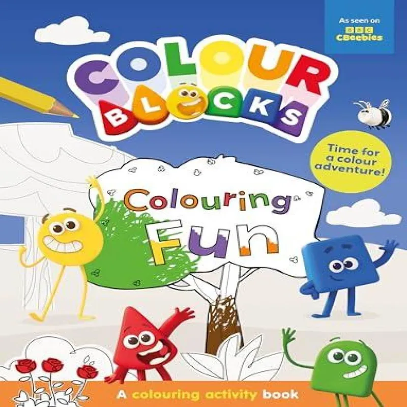 Colourblocks Colouring Fun: A Colouring Activity Book