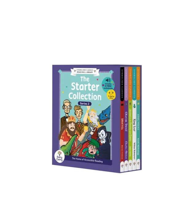 Sweet Cherry Publishing Symbolised Classics Reading Library: The Starter Collection (Series 2)