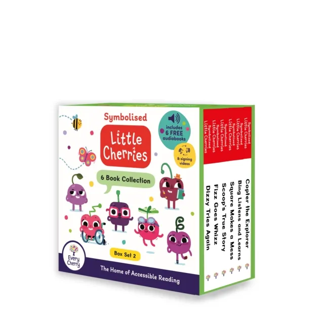 Sweet Cherry Publishing Symbolised Little Cherries: 6-Book Collection (Box Set 2) Boxed pack Multicolor