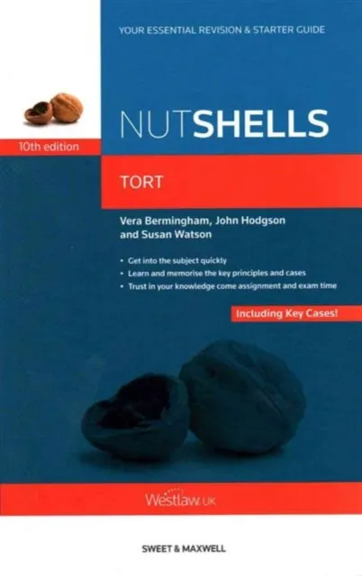 Sweet & Maxwell Ltd Nutshells Tort