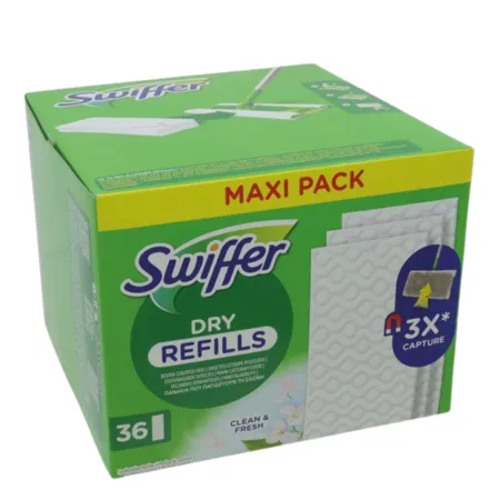 Swiffer Dry Refill Wipes – 36 Pcs