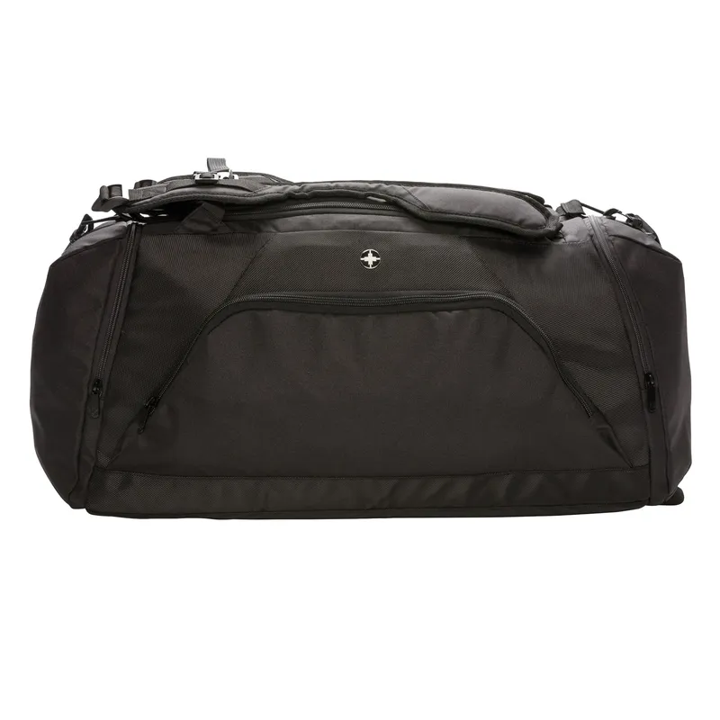 Swiss Peak Men's Rfid Sports 48L Backpack in Black Black