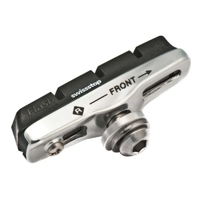 Swissstop Flash Pro Full Brake Pads - Aluminium Rims - Original Black