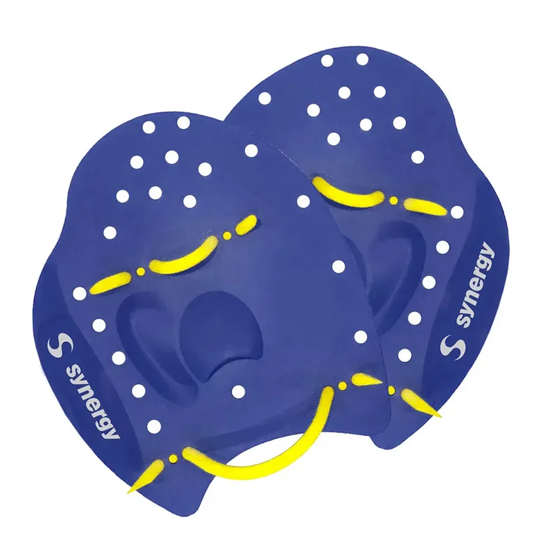 Synergy Swimming Paddles Azure M unisex