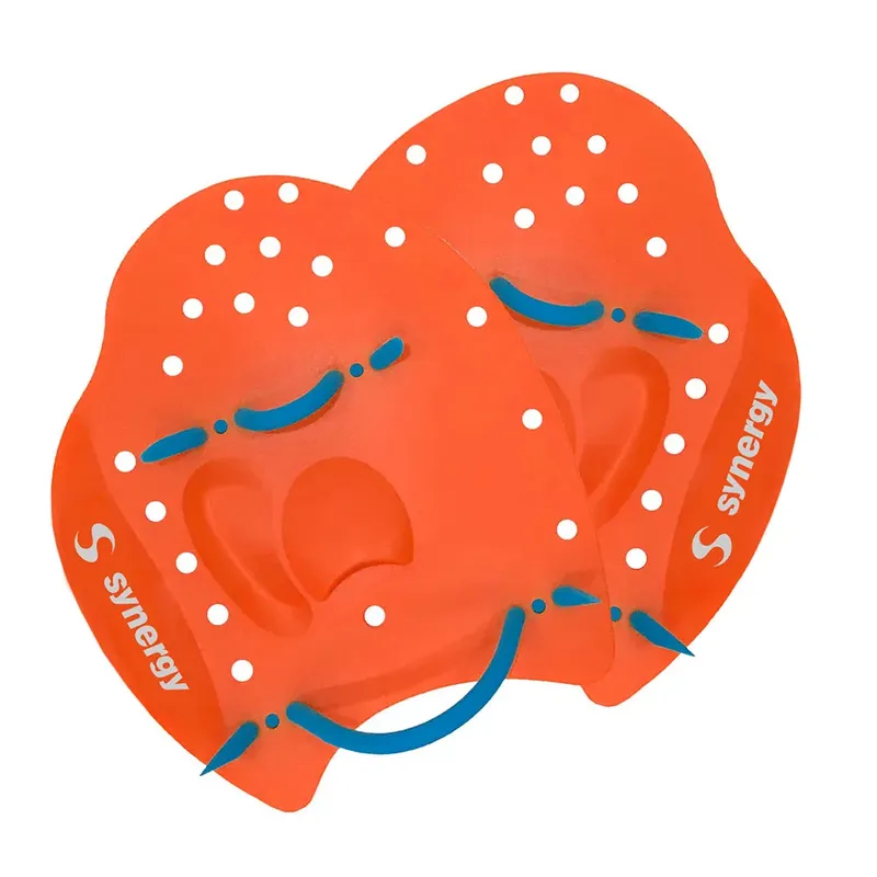 Synergy Swimming Paddles Tangerine S unisex