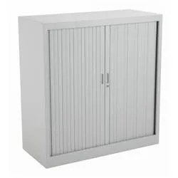 Talos Steel Open Tambour 1050 - Grey - TCSOT1050GR
