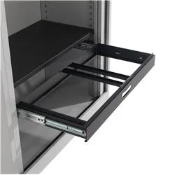 Talos Steel Open Tambour Filing Frame - Black - Tcsotff