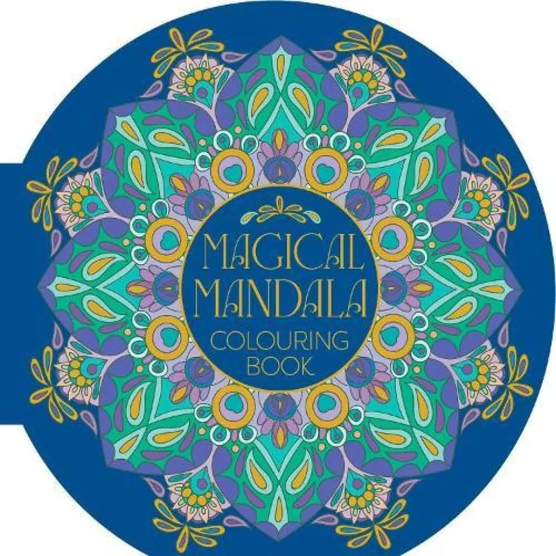 Tansy Willow Magical Mandala Colouring Book Hardback Multicolor
