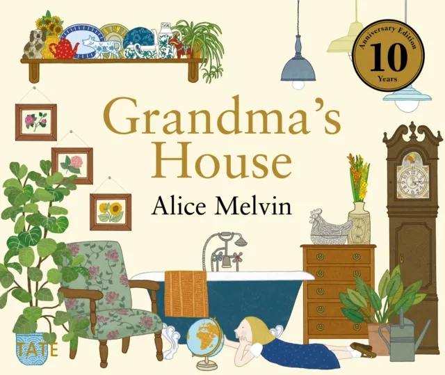 Alice Melvin Grandma's House Hardback Book Multicolor