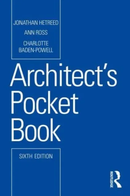 Taylor & Francis Ltd Architect'S Pocket Book