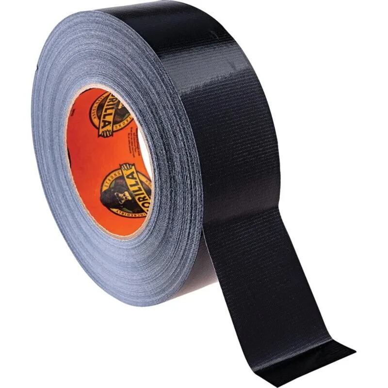 Tbc - Gorilla 3044011 Black Cloth Tape - 48mm x 32m - Black