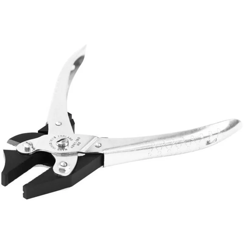Maun 4951-160 Side Cutting Pliers Knurled Jaws 160mm - Spring Return