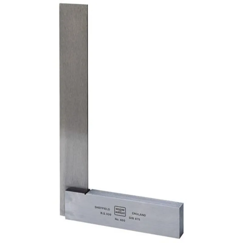 Tbc - Moore & Wright Engineer's Square Grade b 100mm 4in 4004