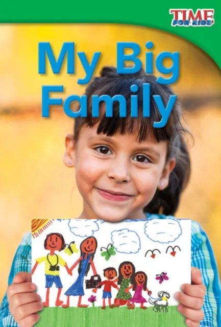 Dona Herweck Rice My Big Family Paperback Book Multicolor